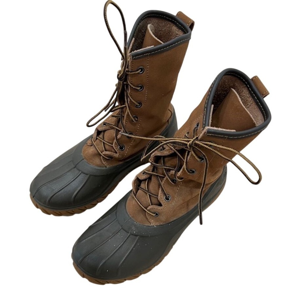 LaCrosse Uplander Aero Timber Top‎ Duck Boots Clay Brown Lace Up Boots Men's 7